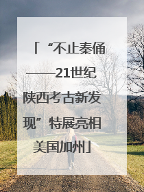 “不止秦俑——21世纪陕西考古新发现”特展亮相美国加州