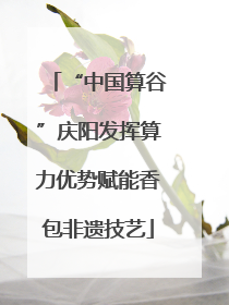 “中国算谷”庆阳发挥算力优势赋能香包非遗技艺