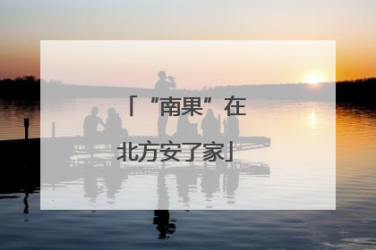 “南果”在北方安了家
