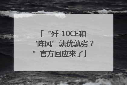 “歼-10CE和‘阵风’孰优孰劣？”官方回应来了