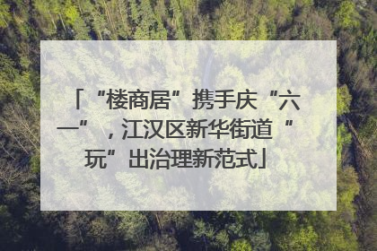 “楼商居”携手庆“六一”，江汉区新华街道“玩”出治理新范式
