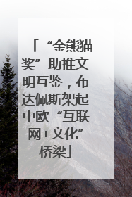 “金熊猫奖”助推文明互鉴，布达佩斯架起中欧“互联网+文化”桥梁