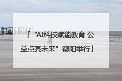 “AI科技赋能教育 公益点亮未来”德阳举行