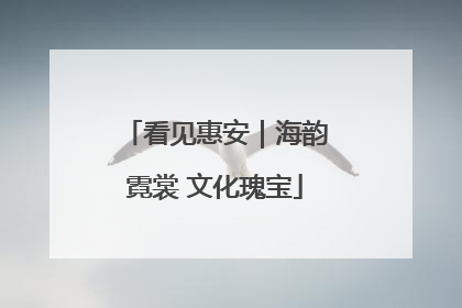看见惠安｜海韵霓裳 文化瑰宝
