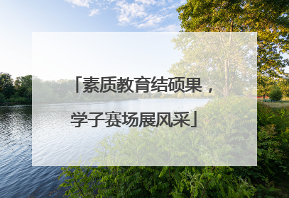 素质教育结硕果，学子赛场展风采