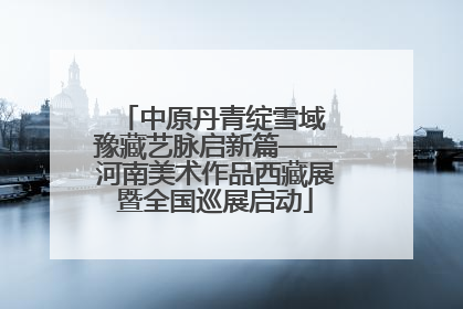 中原丹青绽雪域 豫藏艺脉启新篇——河南美术作品西藏展暨全国巡展启动
