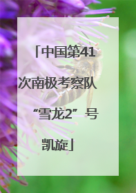 中国第41次南极考察队“雪龙2”号凯旋