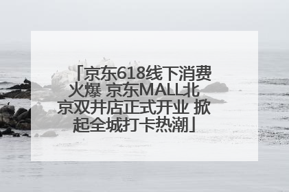 京东618线下消费火爆 京东MALL北京双井店正式开业 掀起全城打卡热潮