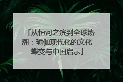 从恒河之滨到全球热潮：瑜伽现代化的文化蝶变与中国启示