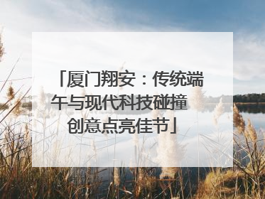 厦门翔安：传统端午与现代科技碰撞 创意点亮佳节