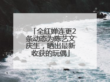 全红婵连更2条动态为陈艺文庆生，晒出最新收获的玩偶