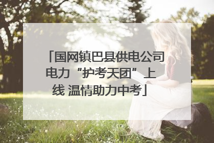 国网镇巴县供电公司 电力“护考天团”上线 温情助力中考