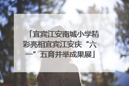 宜宾江安南城小学精彩亮相宜宾江安庆“六一”五育并举成果展