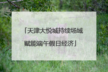 天津大悦城持续场域赋能端午假日经济