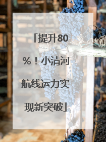 提升80％！小清河航线运力实现新突破