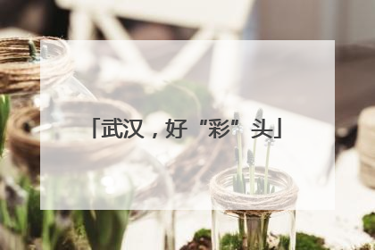 武汉，好“彩”头
