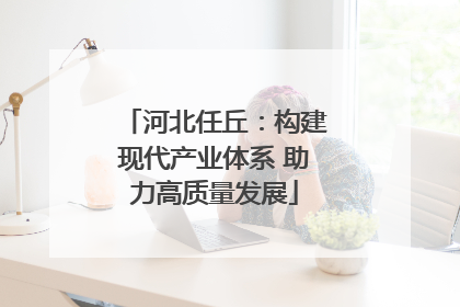 河北任丘：构建现代产业体系 助力高质量发展
