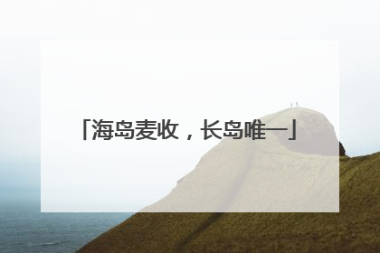 海岛麦收，长岛唯一
