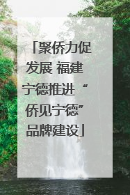 聚侨力促发展 福建宁德推进“侨见宁德”品牌建设