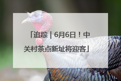 追踪｜6月6日！中关村茶点新址将迎客
