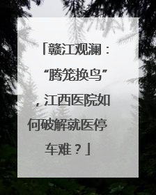 赣江观澜：“腾笼换鸟”，江西医院如何破解就医停车难？