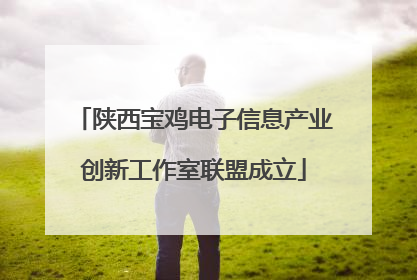 陕西宝鸡电子信息产业创新工作室联盟成立