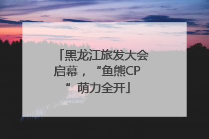 黑龙江旅发大会启幕，“鱼熊CP”萌力全开