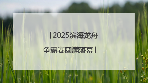 2025滨海龙舟争霸赛圆满落幕